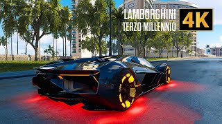 The Crew Motorfest  Lamborghini Terzo Millennio Gameplay 4K [upl. by Nyllek]