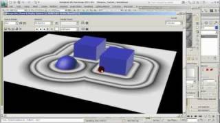 Tutorial 7 Creating procedural Wave Maps with Vray Distance Texture [upl. by Serrano]