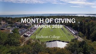 Endicott College Month of Giving 2018  Athletic Resources [upl. by Tucky]