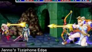 Golden Sun 2 Hack  Vs Saturos and Menardi [upl. by Glialentn761]