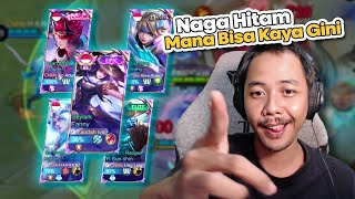 Naga Hitam Mana Bisa Bikin COMEBACK MATCH Kaya Gini  Mobile Legends [upl. by Rivy366]