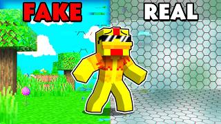 Trapping My Friends in a FAKE SIMULATION in Minecraft [upl. by Asirrom]