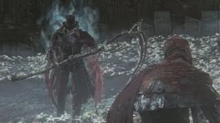 Bloodborne Gehrman the First Hunter Boss Fight 1080p [upl. by Suoivatco]