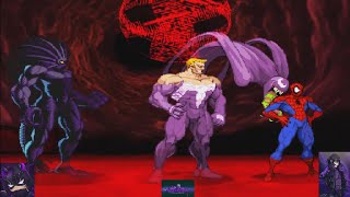 Marvel Vs Capcom 2 New Age Of Heroes VenomSpidermanBlackheart Arcade Run marvelvscapcom2 capcom [upl. by Anirav]