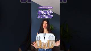 OSTEOTOMIA OSTECTOMIA VS ODONTOSECCIÓN osteotomia odontoseccion odontologia odontostudent [upl. by Olrac]