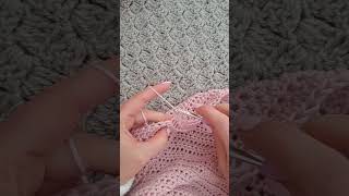 CROCHET How To Half Double Crochet For Beginners shorts crochet short diy [upl. by Longerich]