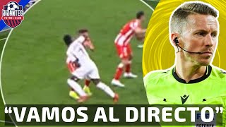 Así fue el AUDIO de la AGRESIÓN DE VINICIUS de HERNANDEZ HERNANDEZ en el VAR [upl. by Odlamur]