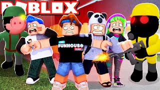 Roblox Piggy Chapter 11  The Outpost FUNhouse Family Gameplay [upl. by Dodd918]