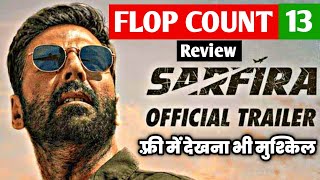 Sarfira trailer review Bollywood flashback Akshay Kumar [upl. by Dez279]