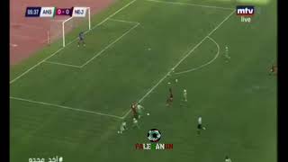 Adnan Haidar vs Nejmeh  20172018 Lebanese Football Leagué [upl. by Carlynn]