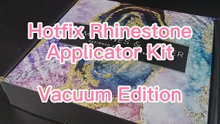 2021 The latest Hotfix Rhinestone Applicator Kit  Vacuum Edition from Worthofbest [upl. by Clorinde819]