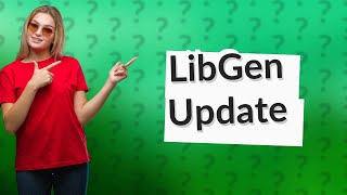 Did LibGen get shut down [upl. by Lhamaj]