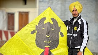 Kites flying Maghi MakkarShakranti  LudhianaPunjab [upl. by Dow]