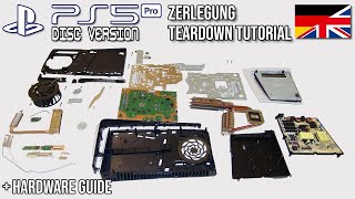 PlayStation 5 PS5 Pro aufschrauben  Teardown Tutorial zum Reinigen  Reparatur amp Technik Guide 🪛 [upl. by Happy200]