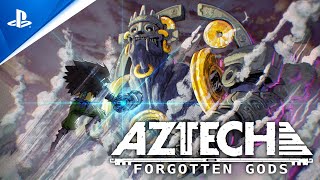 Aztech Forgotten Gods  Extended Gameplay Trailer  PS5 PS4 [upl. by Yenahpets]