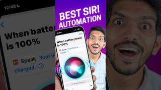 Add Charging Sound to iPhone Best Siri Automation to Speak for A Task 😱🔥 [upl. by Ladnyc198]