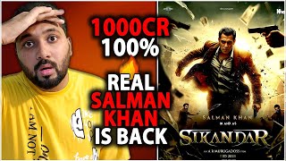 Sikandar Story Revealed  Real Salman Khan is BACK  Sikandar Shooting Official Update  sikandar [upl. by Sokim]