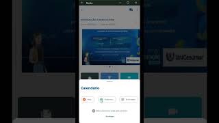 TUTORIAL APP STUDEO ACESSO AO CALENDÁRIO DA DISCIPLINA [upl. by Aurita]