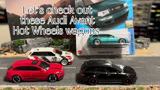 Hot Wheels Audi Avant Wagons Showcasing [upl. by Claybourne47]