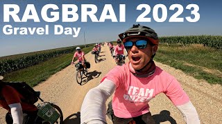 Team Duzer Takes Over Gravel Day RAGBRAI 50Ep 2 [upl. by Modie645]