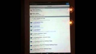 JailbreakMe 30 iPad 2  Cydia reloading [upl. by Elrebmik]