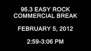 963 Easy Rock Commercial Break 11 [upl. by Wolfie]