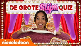 DE GROTE SLIJMQUIZ voor SLIJMQUEENS amp KINGS 👑  WIST JE DATJEQUIZ  Nickelodeon Nederlands [upl. by Anma]