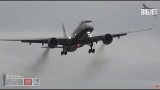 LIVE Storm Bert at London Heathrow Airport [upl. by Katzir]