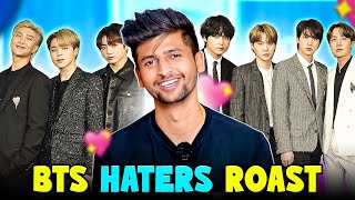 BTS HATERS ROAST AGAIN  RAJAT PAWAR [upl. by Thormora]