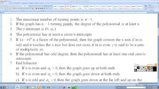 College Algebra Lesson 1 Properties of Polynomials [upl. by Cordula]