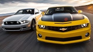 Camaro vs Mustang Reactions Plus Autonomous Cars amp LS Engine Swaps  Wide Open Throttle Episode 51 [upl. by Tarttan]