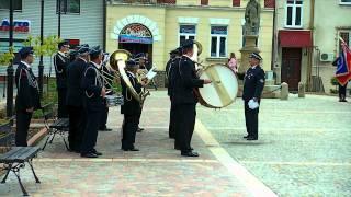 FRYSZTAK  obchody 3 maja  hymn św Floriana w wykonaniu strażackiej orkiestry dętej [upl. by Nnylrefinnej]