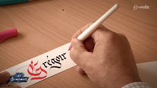 Les passionnés  la calligraphie [upl. by Aronoh]