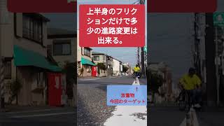 車椅子走行中の緊急回避術。犬の落とし物などで日常的に使っているよ。（こんな派手なパフォーマンスしないけどね。） [upl. by Nnylidnarb]