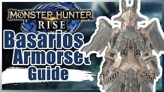 Basarios amor set Guide  Monster Hunter Rise [upl. by Milty80]