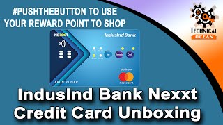 IndusInd Bank Nexxt Credit Card Features Explain [upl. by Vernier]