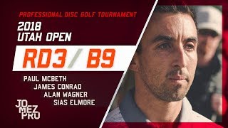 2018 Utah Open  Final Rd B9 Chase Card  McBeth Conrad Wagner Elmore [upl. by Whiteley]