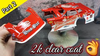 late model race car 2k clear coat part 2 [upl. by Thurnau]