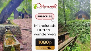 Hüttenwanderung Michelstadt  Der Odenwald im August  Wandern Hiking [upl. by Eceryt371]