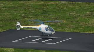 Xplane 12 Testing Testing Completely Remodelled VSKYLABS Guimbal Cabri G2 version 40 [upl. by Veronika]