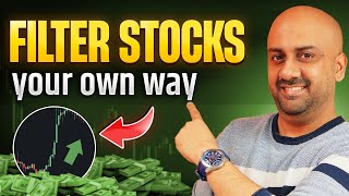 How to filter stocks for trading  Select stocks using tradingview amp Top Stock Research [upl. by Maxa]