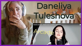 First time reacting to Daneliya Tuleshova Arcade [upl. by Dusa882]