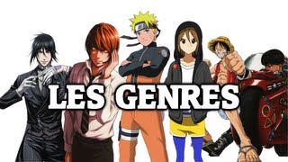 Les différents quotgenresquot de manga [upl. by Ybab]