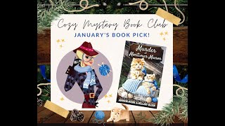 Cozy Mystery Book Club January 2024 Interview with Addison Moore [upl. by Koser486]