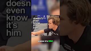 Magnus Carlsen goes UNDERCOVER🤔🤯 Part  1 chess magnuscarlsen [upl. by Alejo]