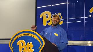 Pitt Assistant HC Cory Sanders Sees Resilience Within Team [upl. by Cob25]