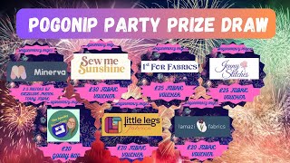 THE POGONIP PARTY PRIZE DRAW [upl. by Kcirdle]