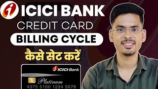 Icici Credit Card Bill Generated Date Set  How To Set Icici Credit Card Billing Cycle [upl. by Deanne]