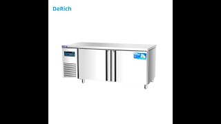 DeRich workbench freezer undercounter refrigerator worktable fridge [upl. by Kus]