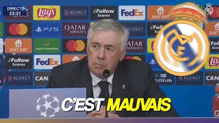 Le Real Madrid sombre Carlos Ancelotti veut un nouveau réveil [upl. by Oiramrej]